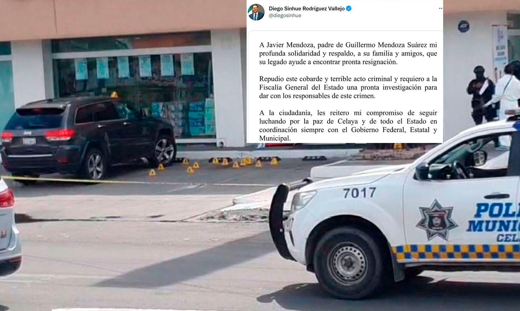 Gobernador De Guanajuato Repudia Asesinato Del Hijo Del Alcalde De