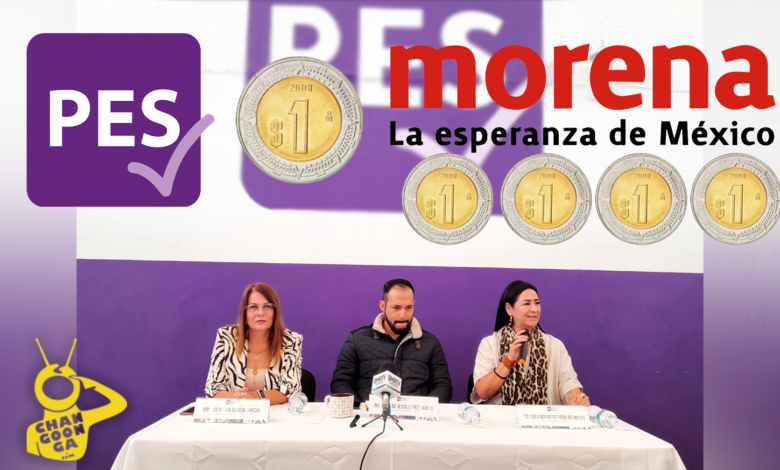 PES Michoacán Se Queja: Por Cada Peso Que Recibimos A MORENA le Dan 4 –   – Noticias de última hora, con un toque acidito