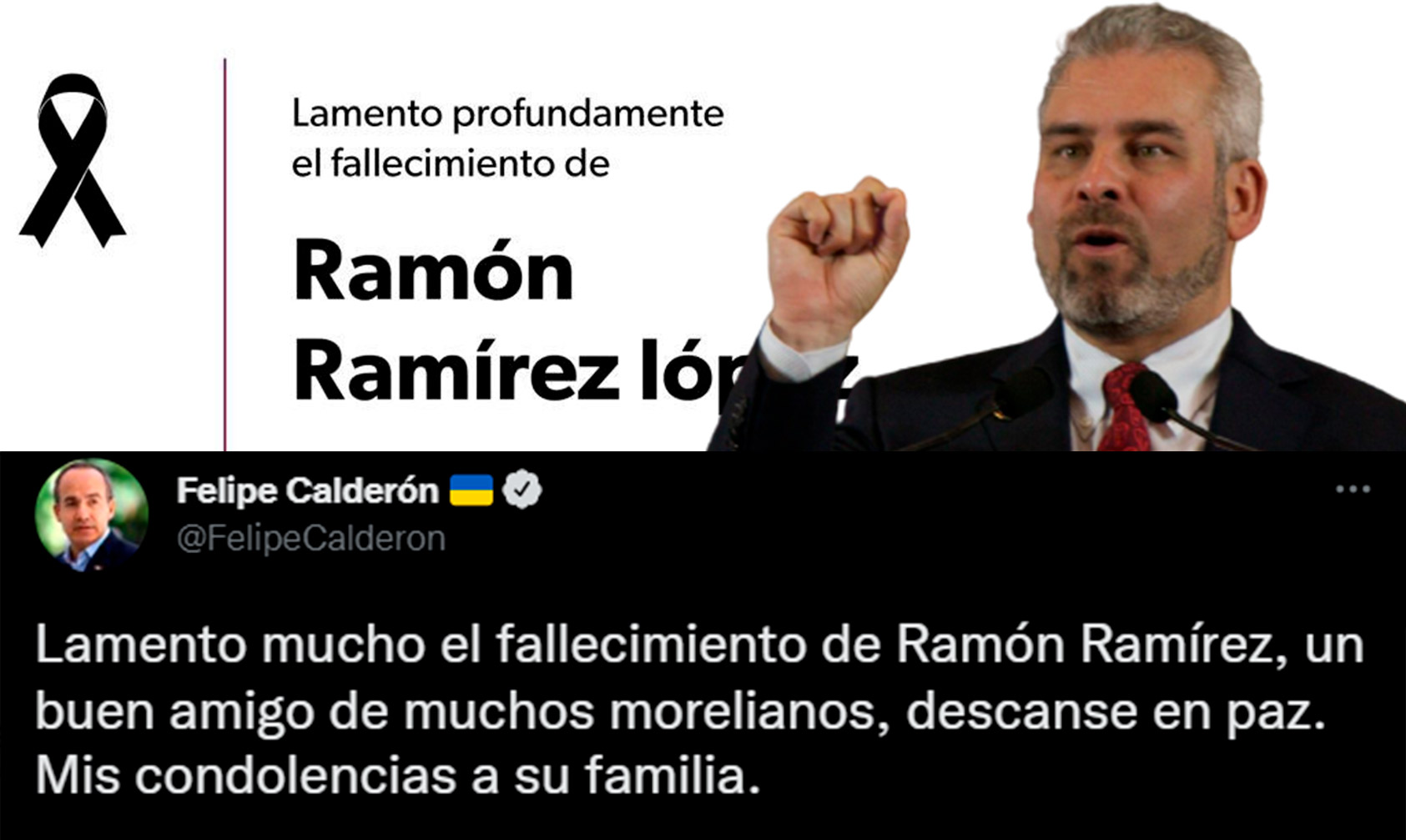 Calderón Y Bedolla Se Conduelen Por Muerte De Ramón Ramírez 7325