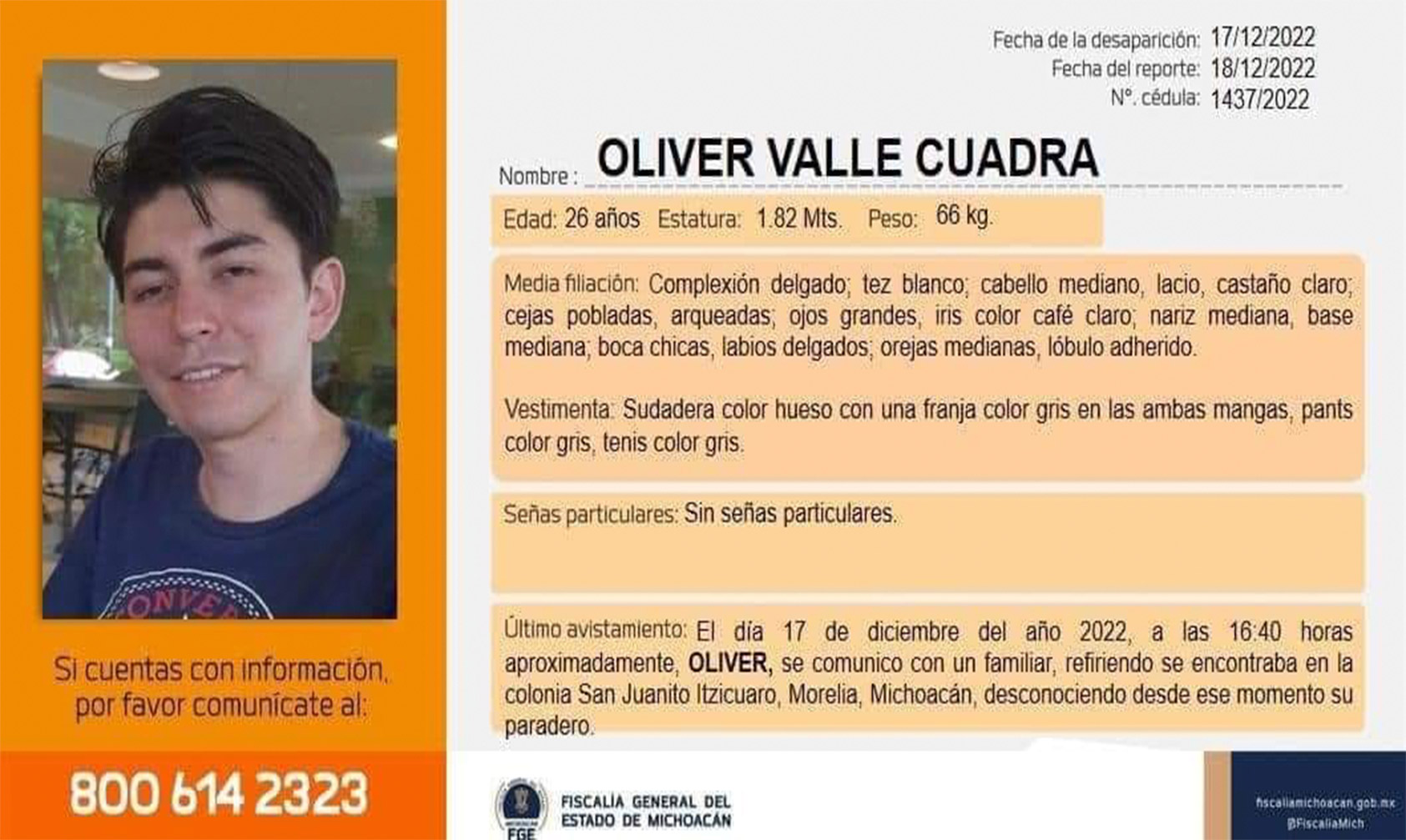 #Morelia En Búsqueda De Oliver Catean Depósito Por Caja Con Restos ...