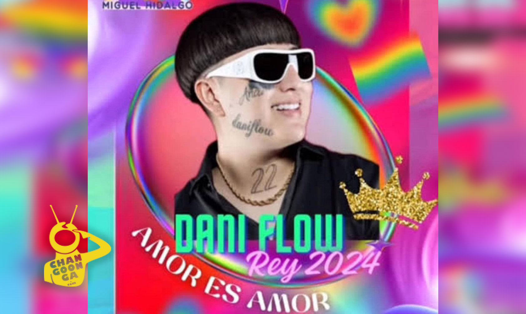 ¿WTF? Dani Flow Será Coronado Rey Gay En La Marcha LGBT - Changoonga ...