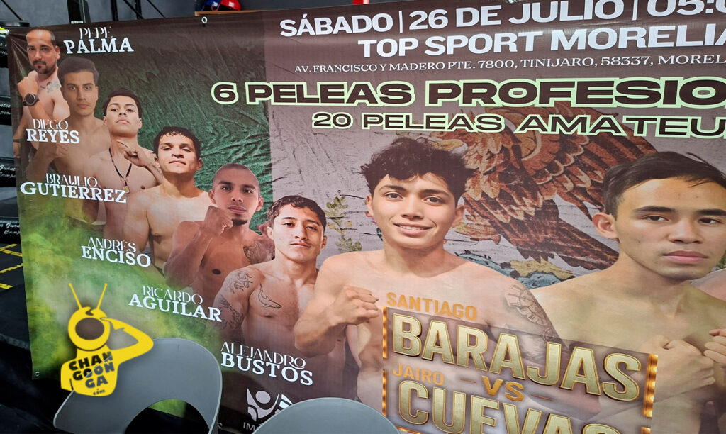Preparativos para el evento