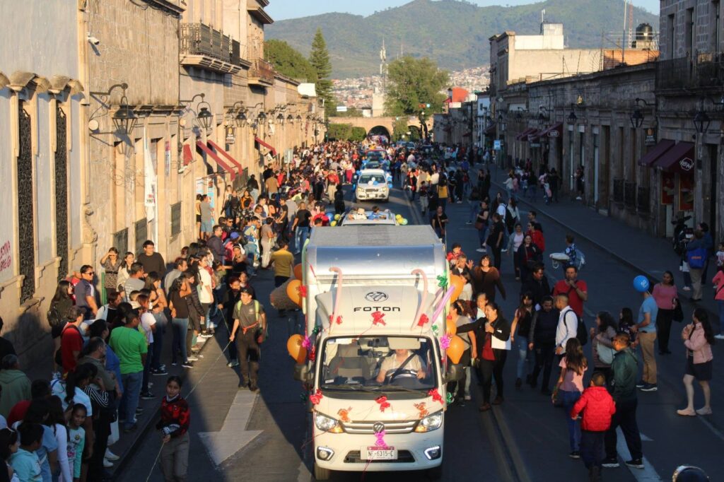 Preparativos en la Feria del Pan