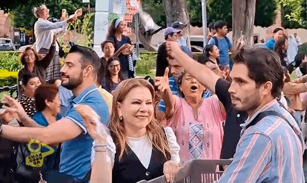 La emoción de la multitud